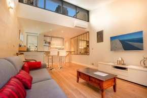 Superbe duplex de qualité en hypercentre avec rooftop et climatisation
